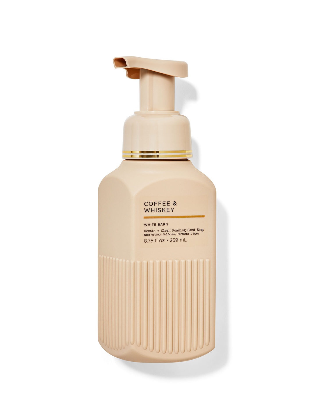 

Bath & Body Works Coffee & Whiskey Gentle & Clean Foaming Hand Soap - 259 ml, Beige