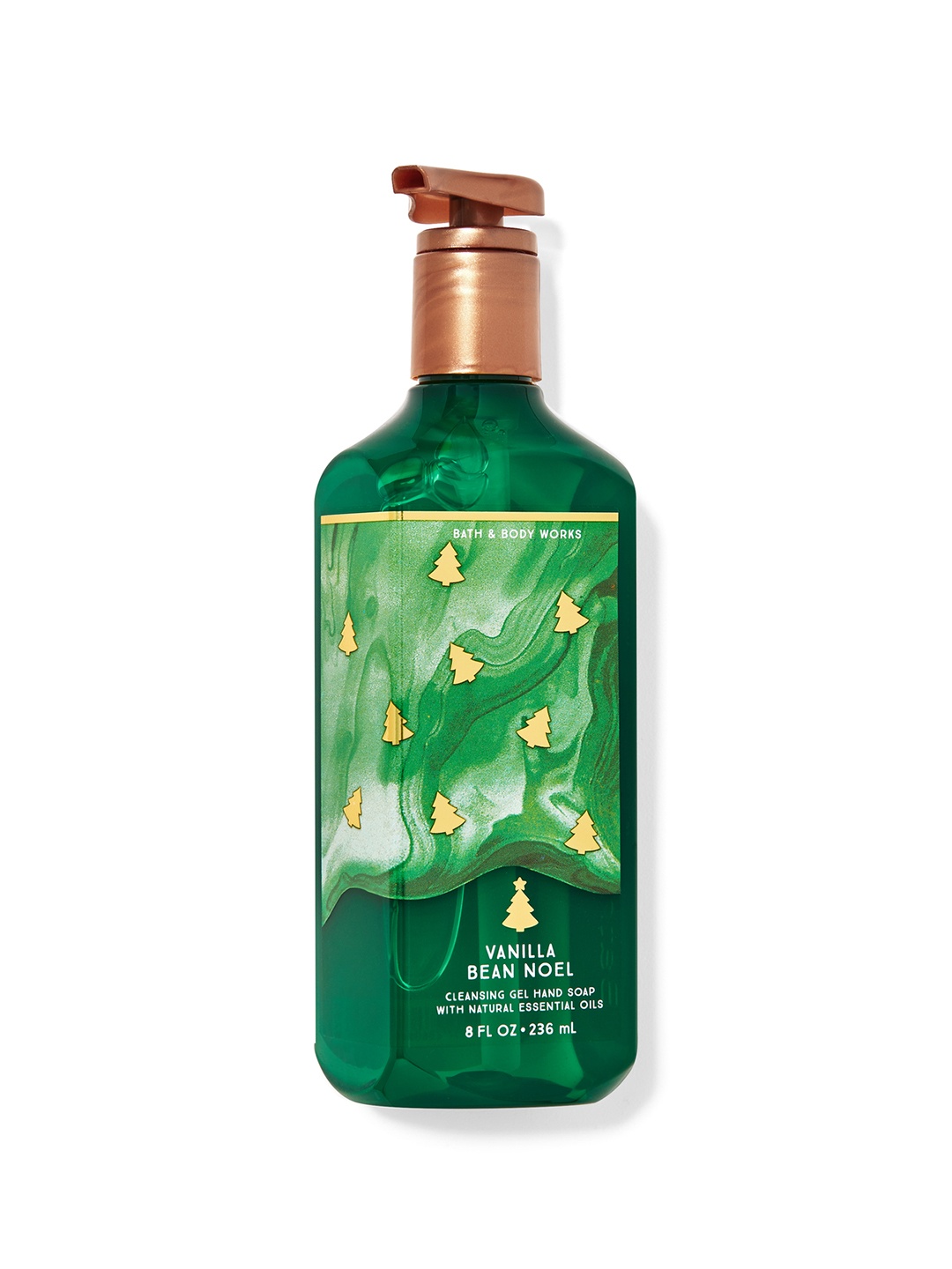 

Bath & Body Works Vanilla Bean Noel Cleansing Gel Hand Soap - 236 ml, Green