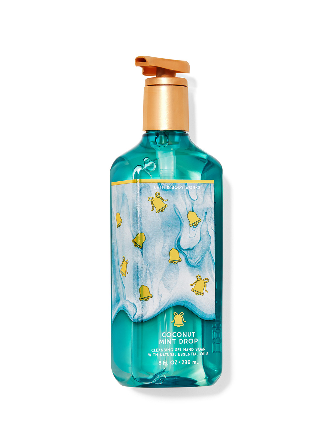 

Bath & Body Works Coconut Mint Drop Cleansing Gel Hand Soap - 236 ml, Blue