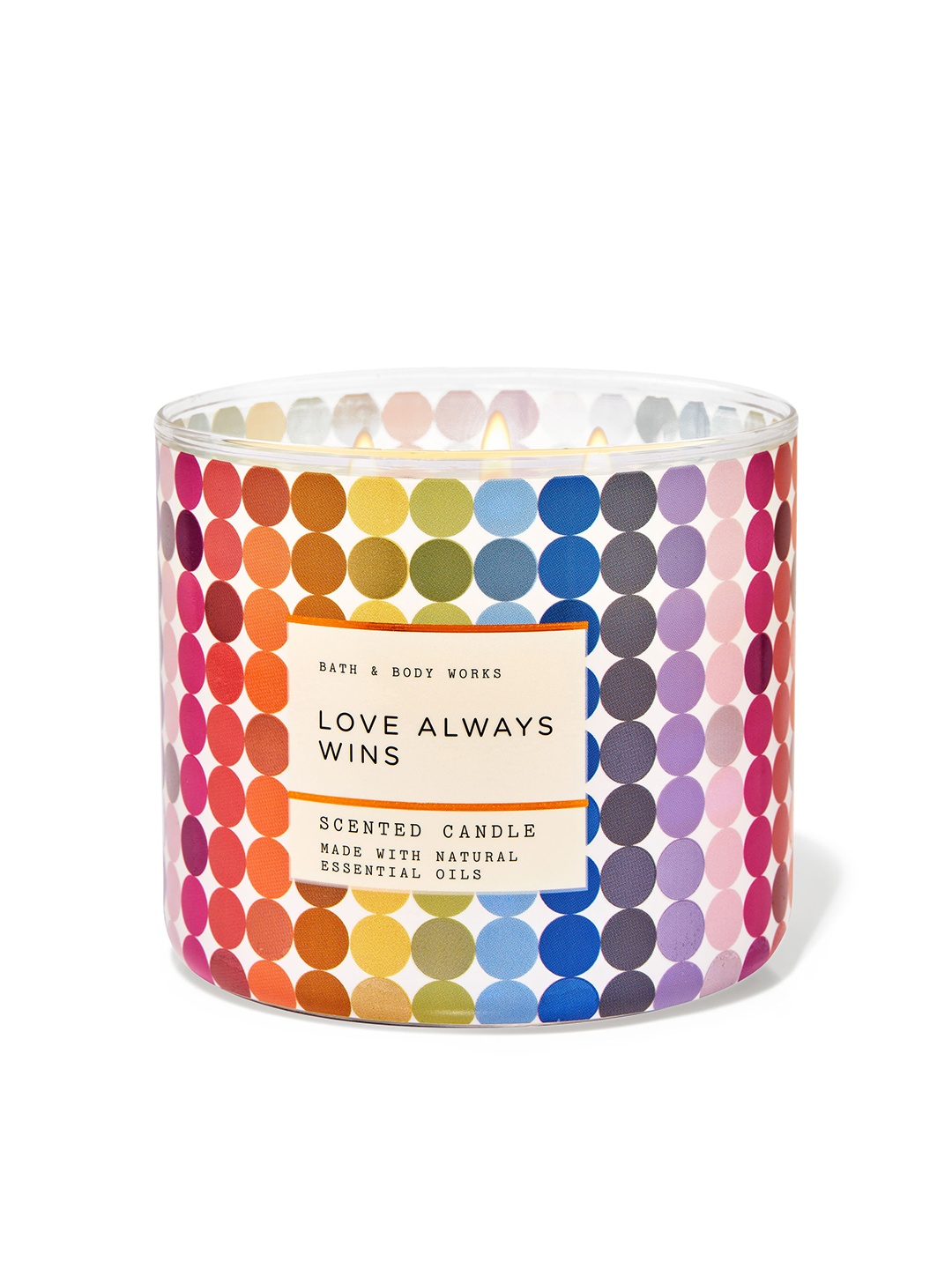 

Bath & Body Works Love Always Wins 3-Wick Scented Candle - 411 g, Multi