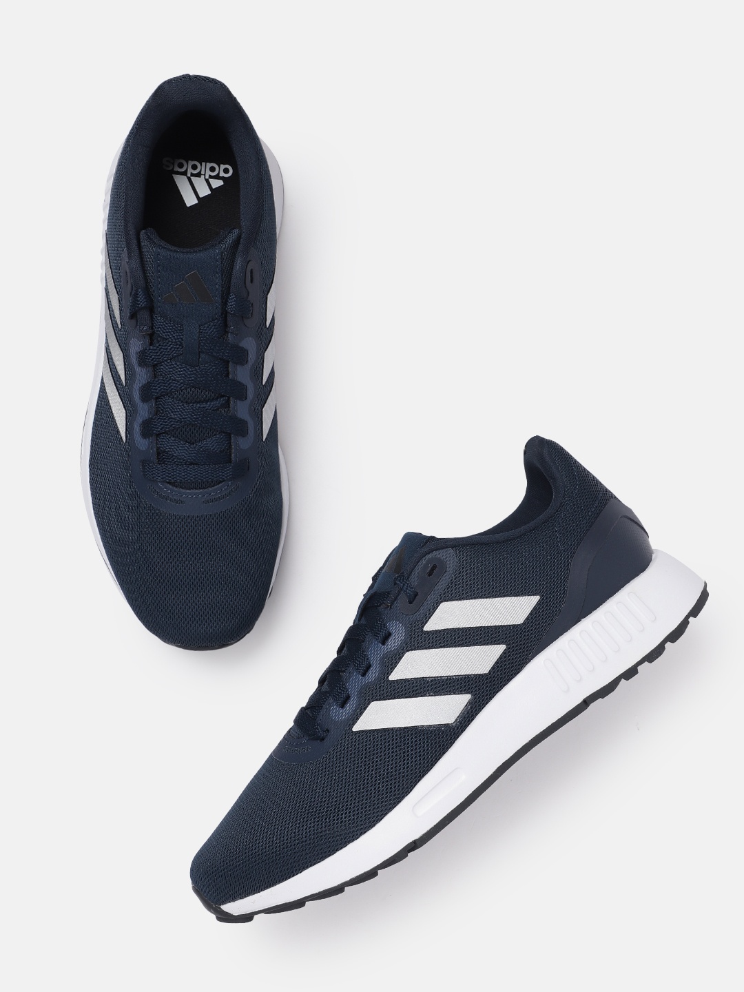 

ADIDAS Men Woven Design Adistorm Running Shoes, Navy blue