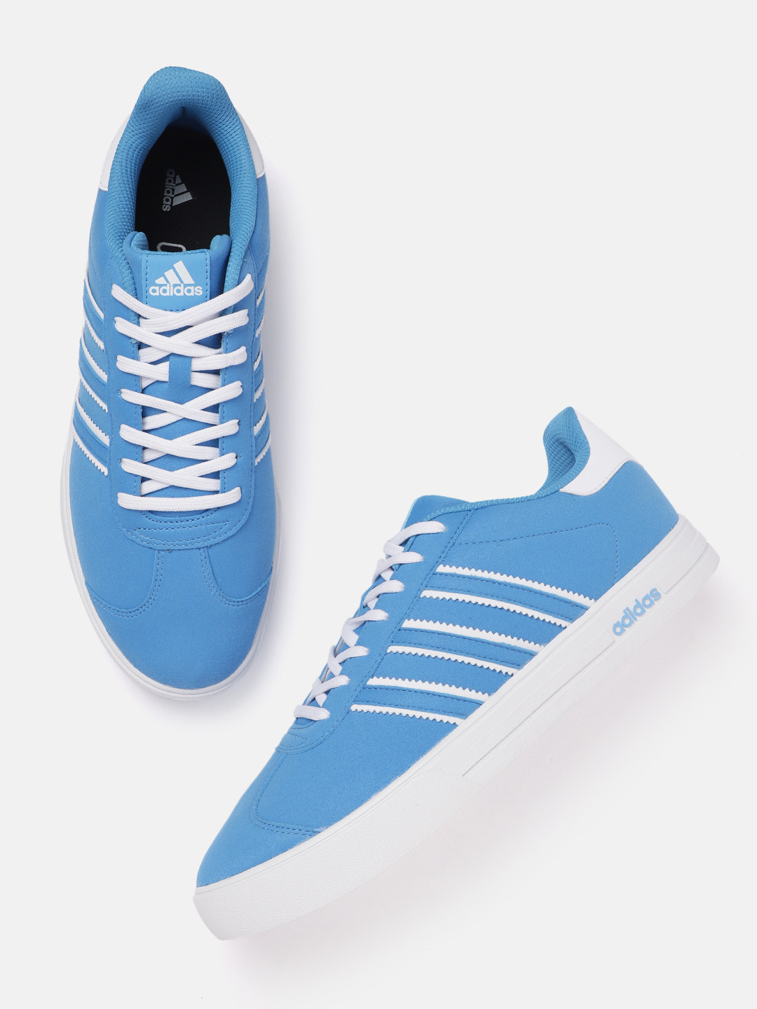 

ADIDAS Men Striped Detail Luonid Running Shoes, Blue