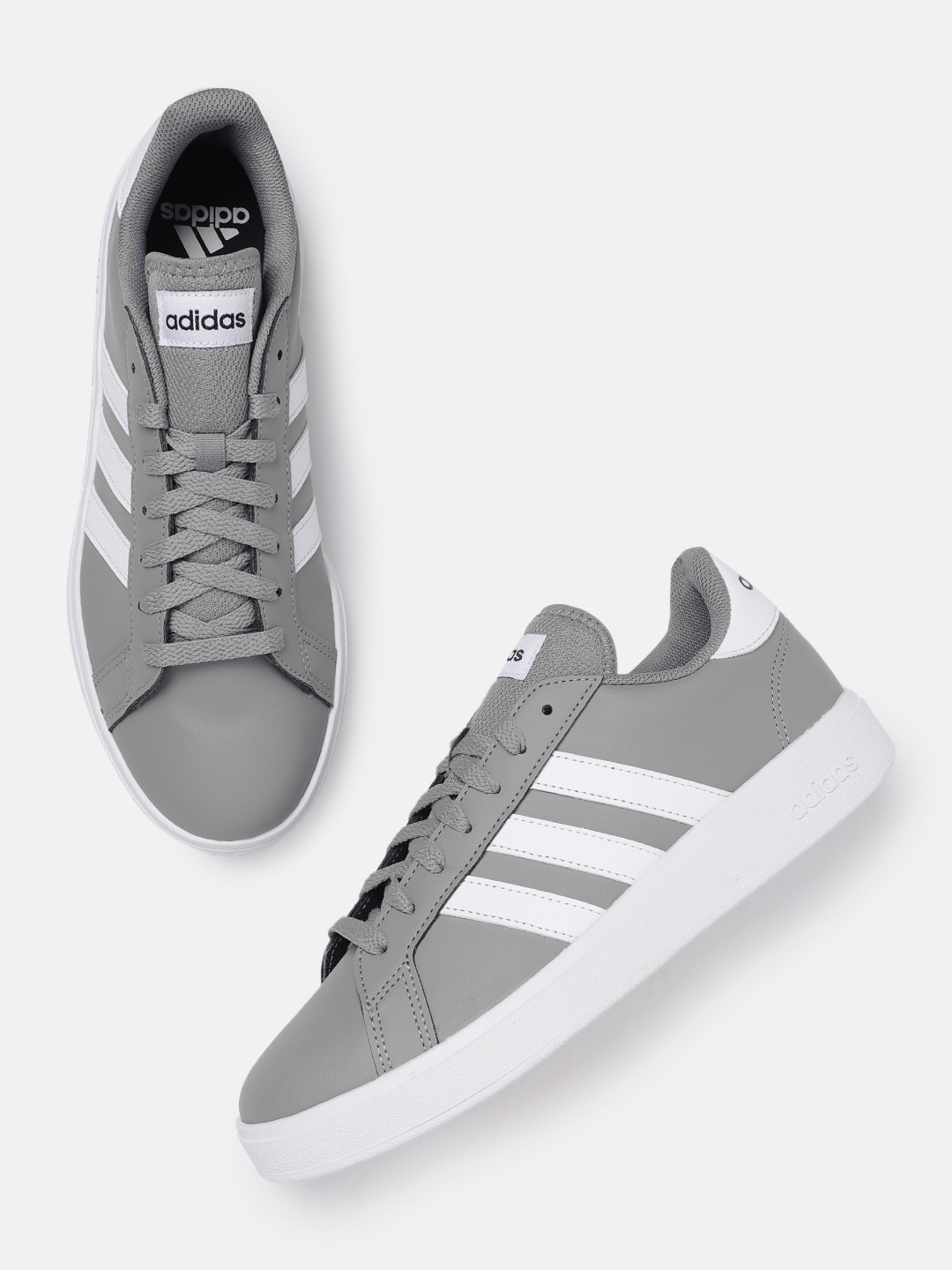 

ADIDAS Men GRAND COURT BASE 3.0 Tennis Sneakers, Black