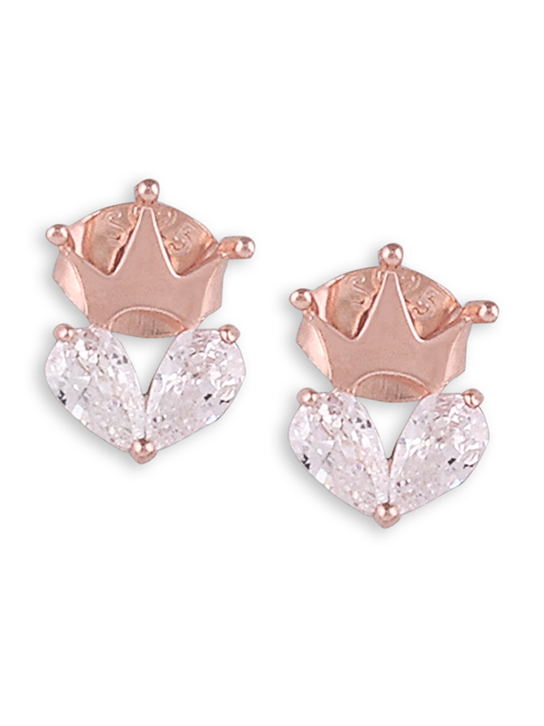 

Silverwala Contemporary Stud Earrings, Silver