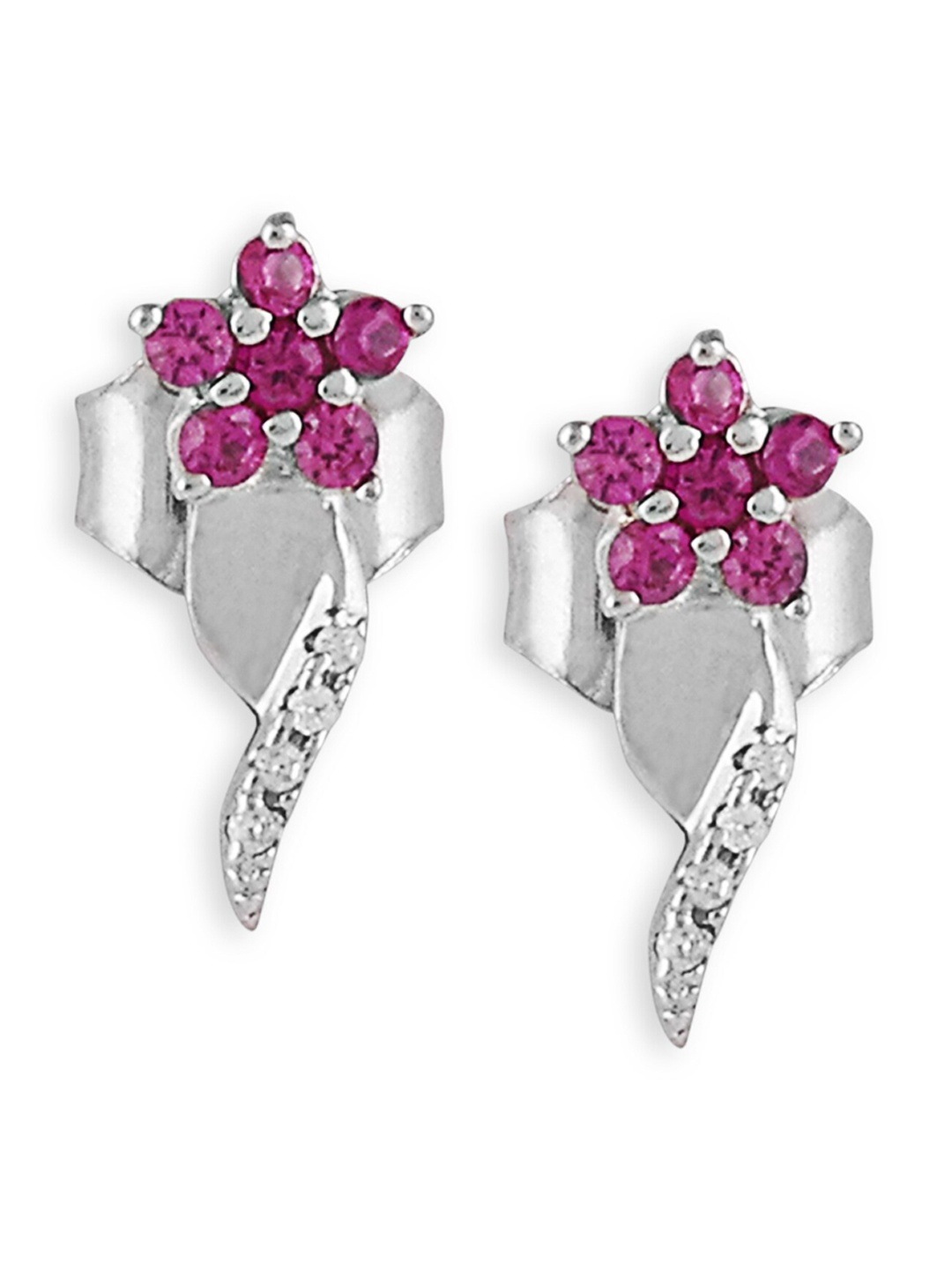 

Silverwala Contemporary Drop Earrings, Silver