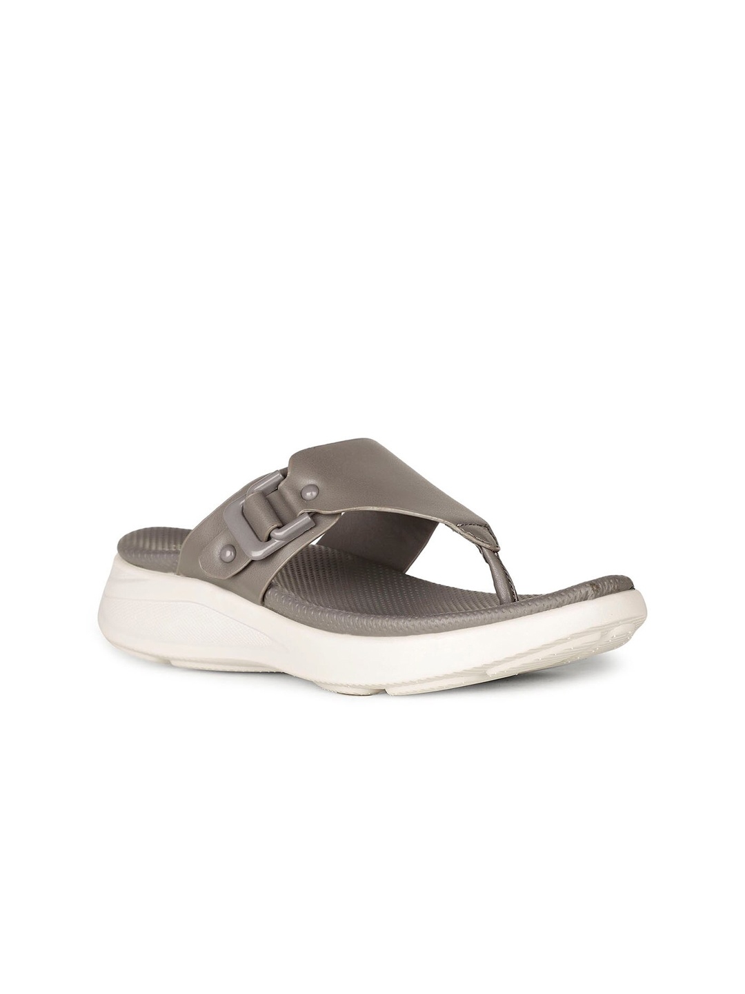 Bata comfit Open Toe Comfort Heels, Grey