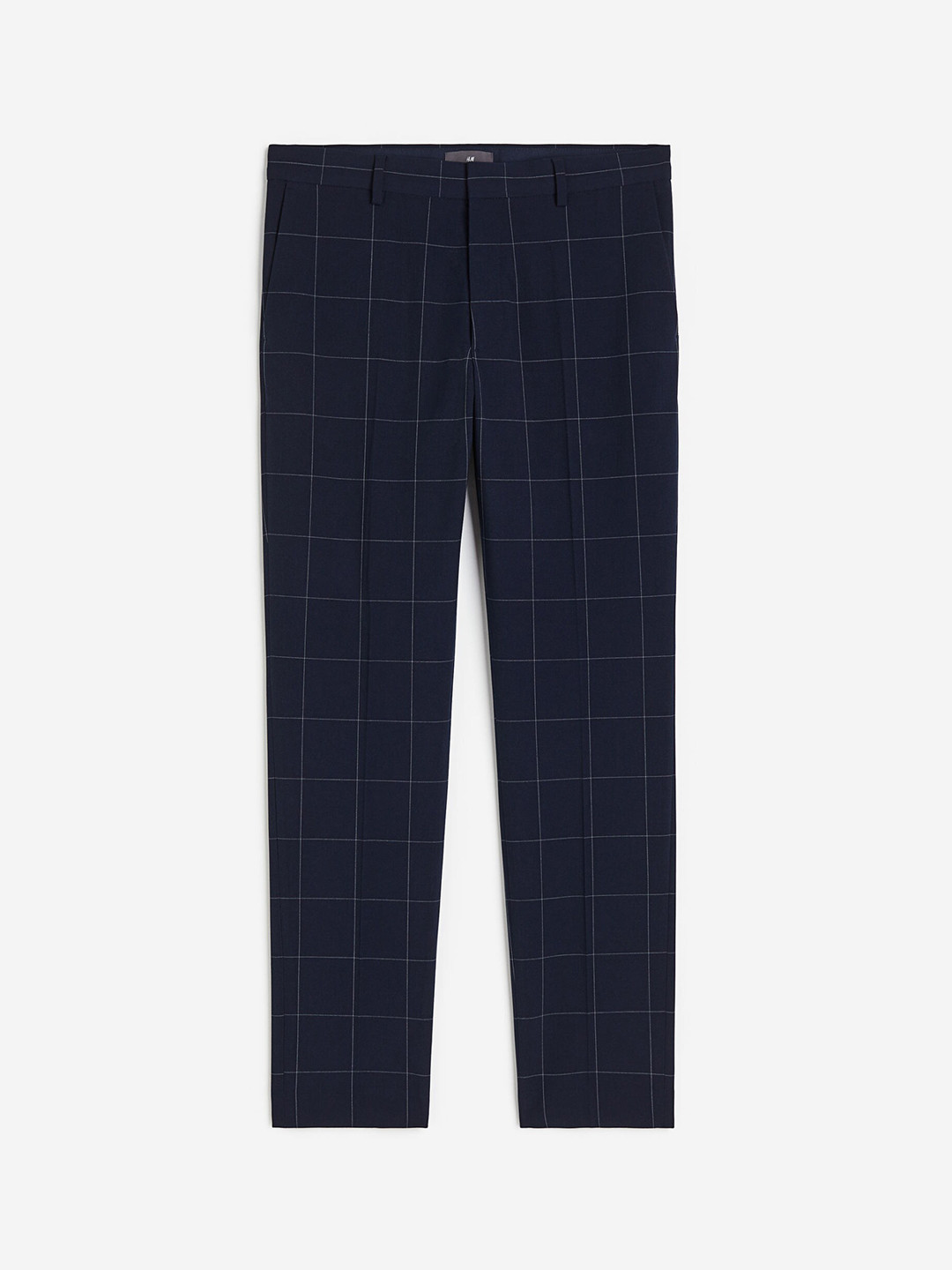 

H&M Men Slim Fit Trousers, Blue