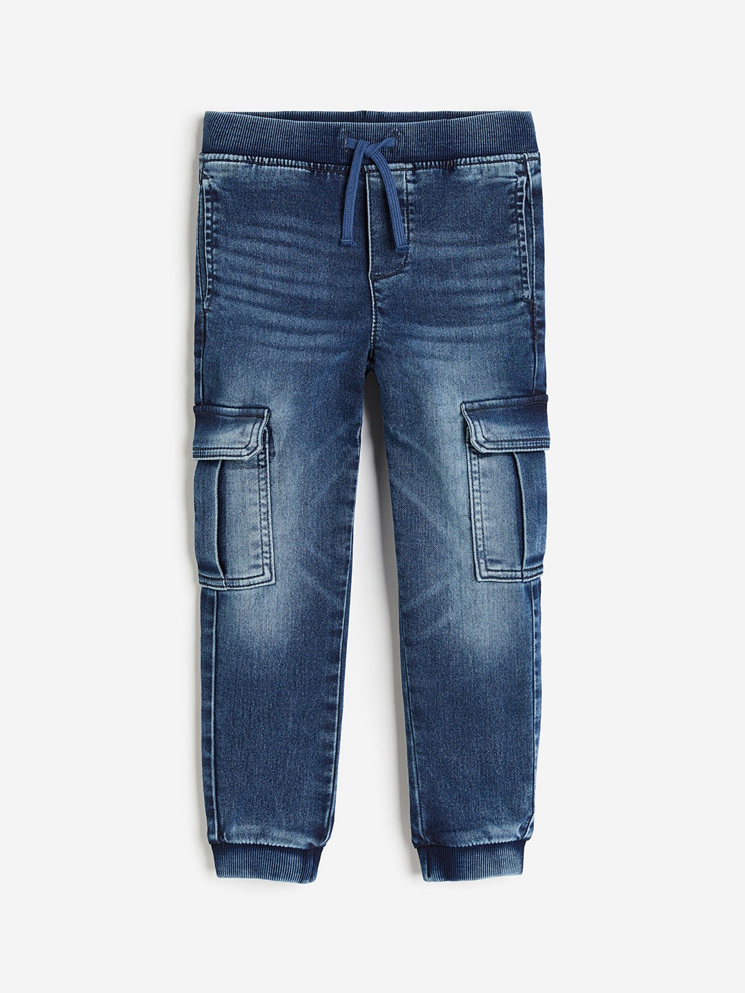 

H&M Boys Slim fit Cargo Trousers, Blue