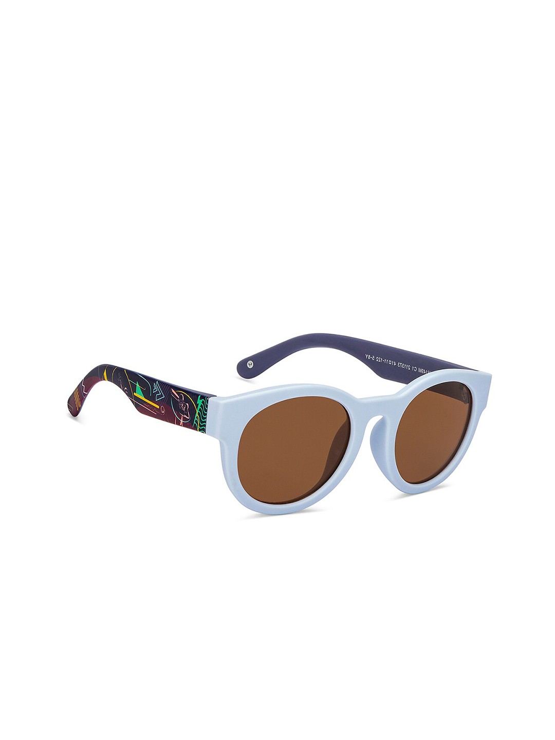 

Hooper Kids Round Sunglasses with Polarised And UV Protected Lens-211373, Brown