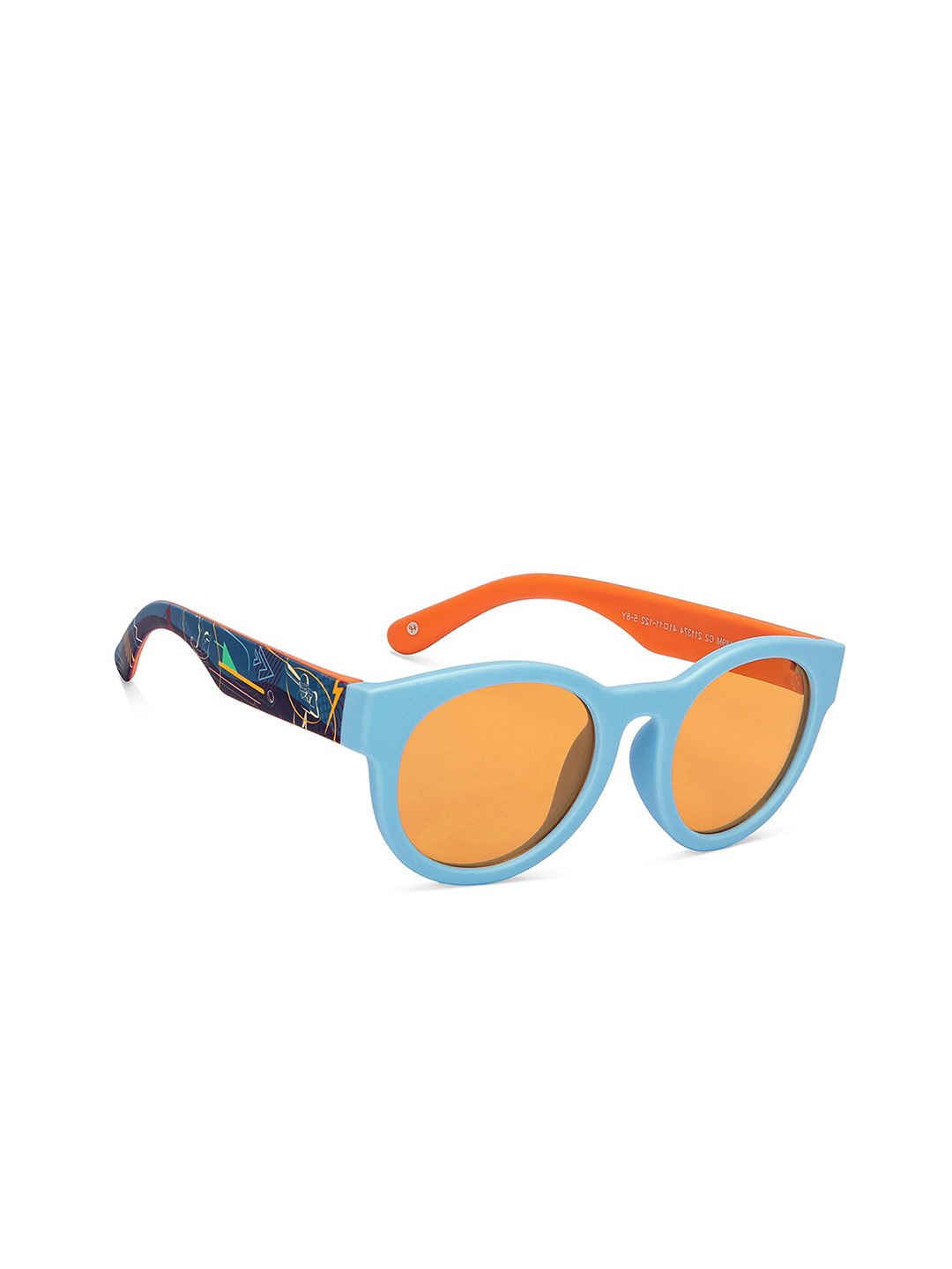 

Hooper Kids Round Sunglasses With Polarised and UV Protected Lens 211374, Orange