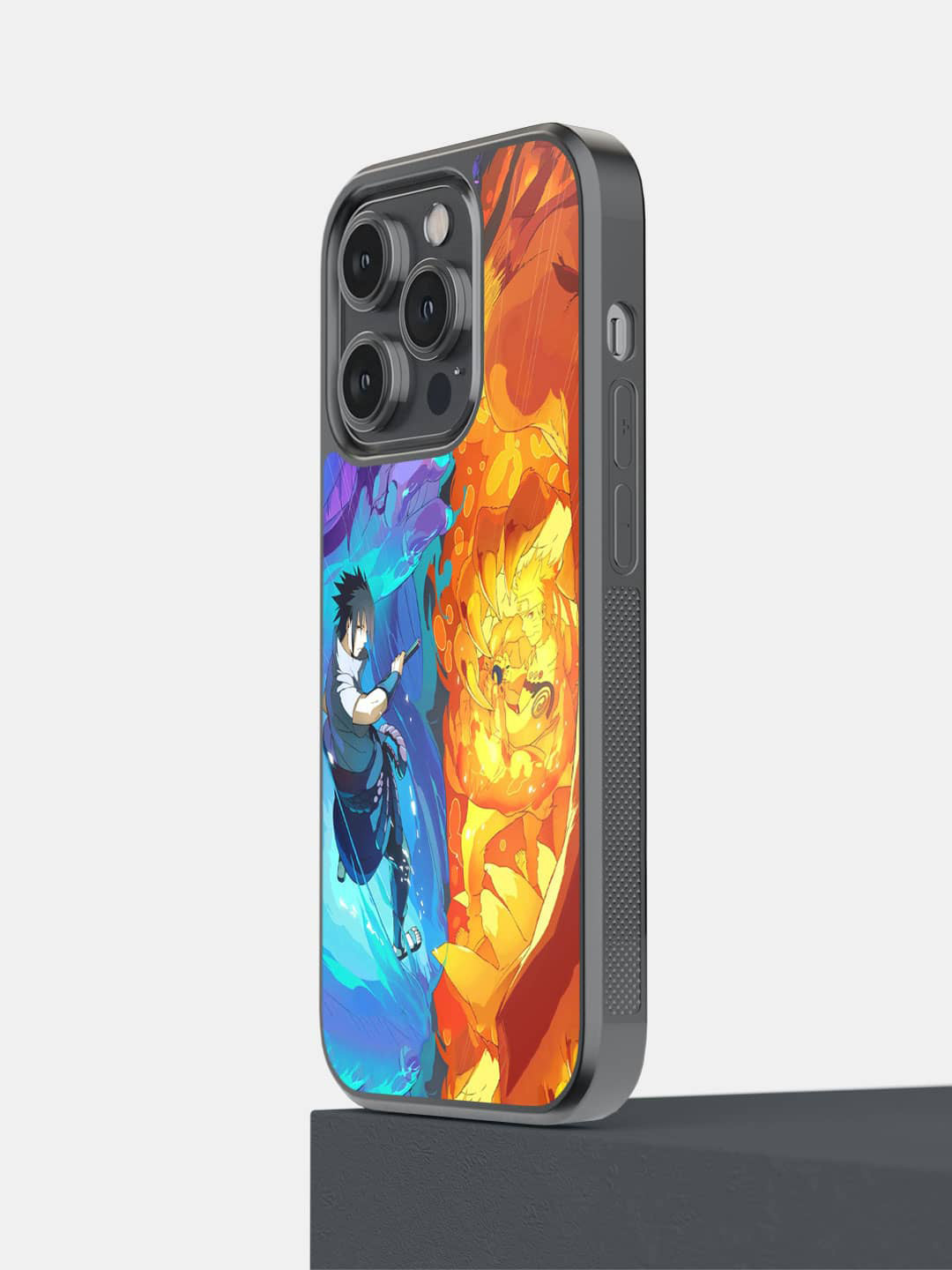 

Macmerise Susanoo Vs Kurama iPhone 14 Pro Bumper Case Cover, Orange