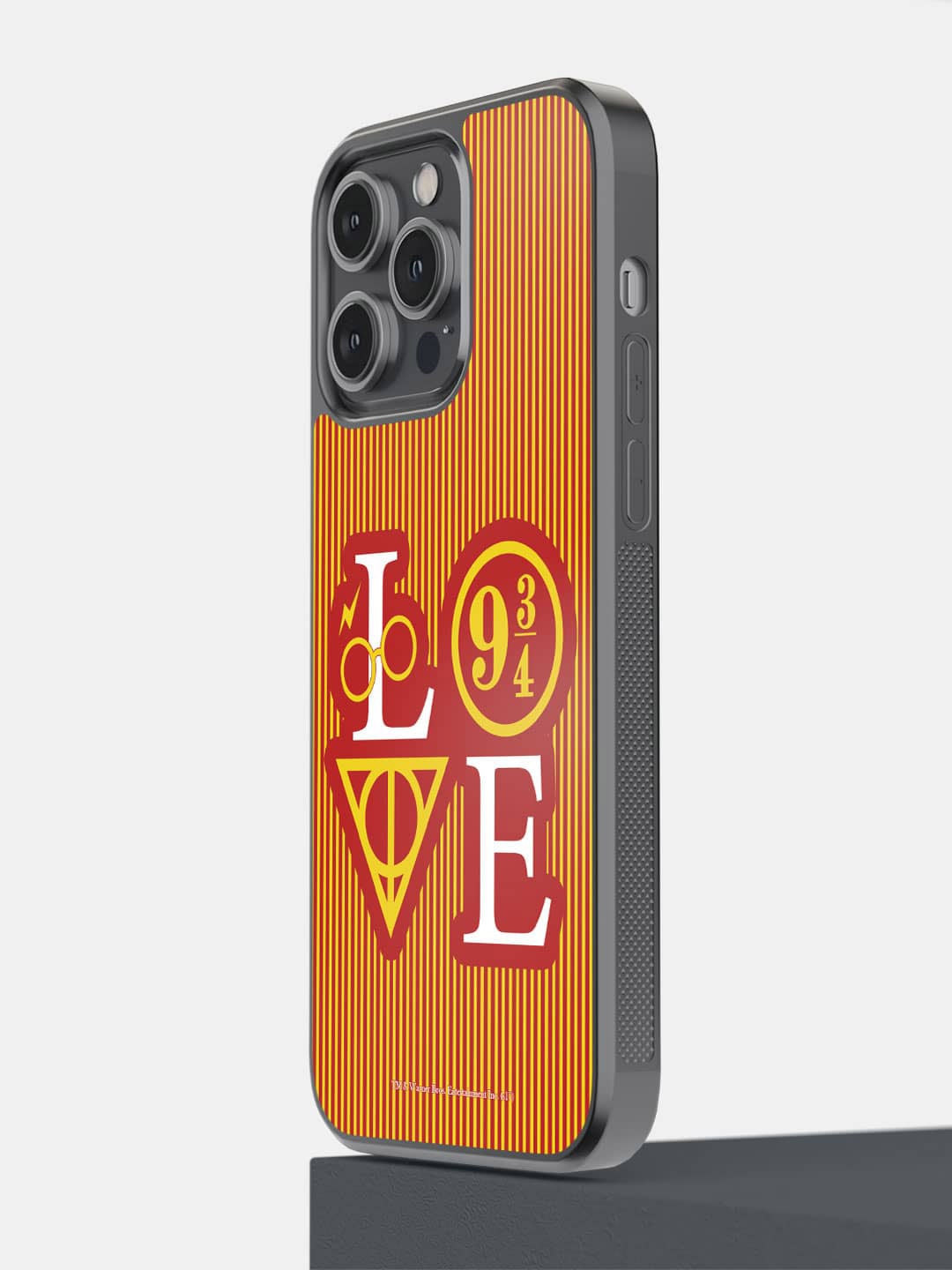 

macmerise Love 934 Printed iPhone 14 Pro Max Bumper Case Cover, Orange