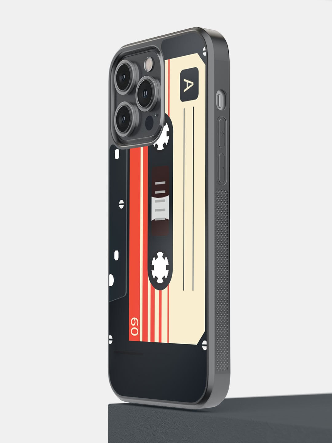 

Macmerise Cassette Black iPhone 14 Pro Max Bumper Case