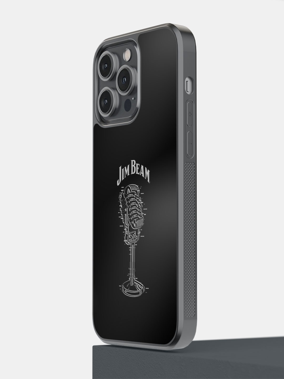 

macmerise Typography Printed iPhone 14 Pro Max Phone Bumper Case, Black