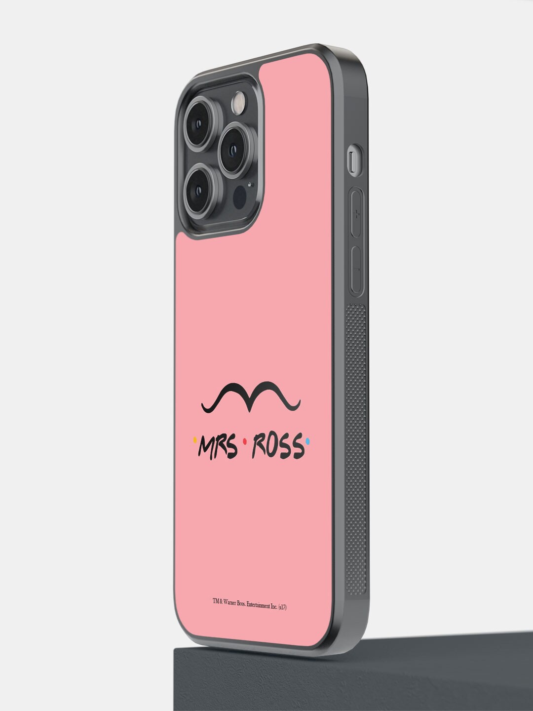 

macmerise Graphic Printed iPhone 14 Pro Max Bumper Case Cover, Pink
