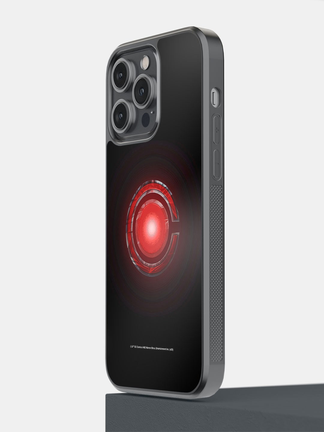 

macmerise Cyborg Logo Printed iPhone 14 Pro Max Phone Bumper Case, Black