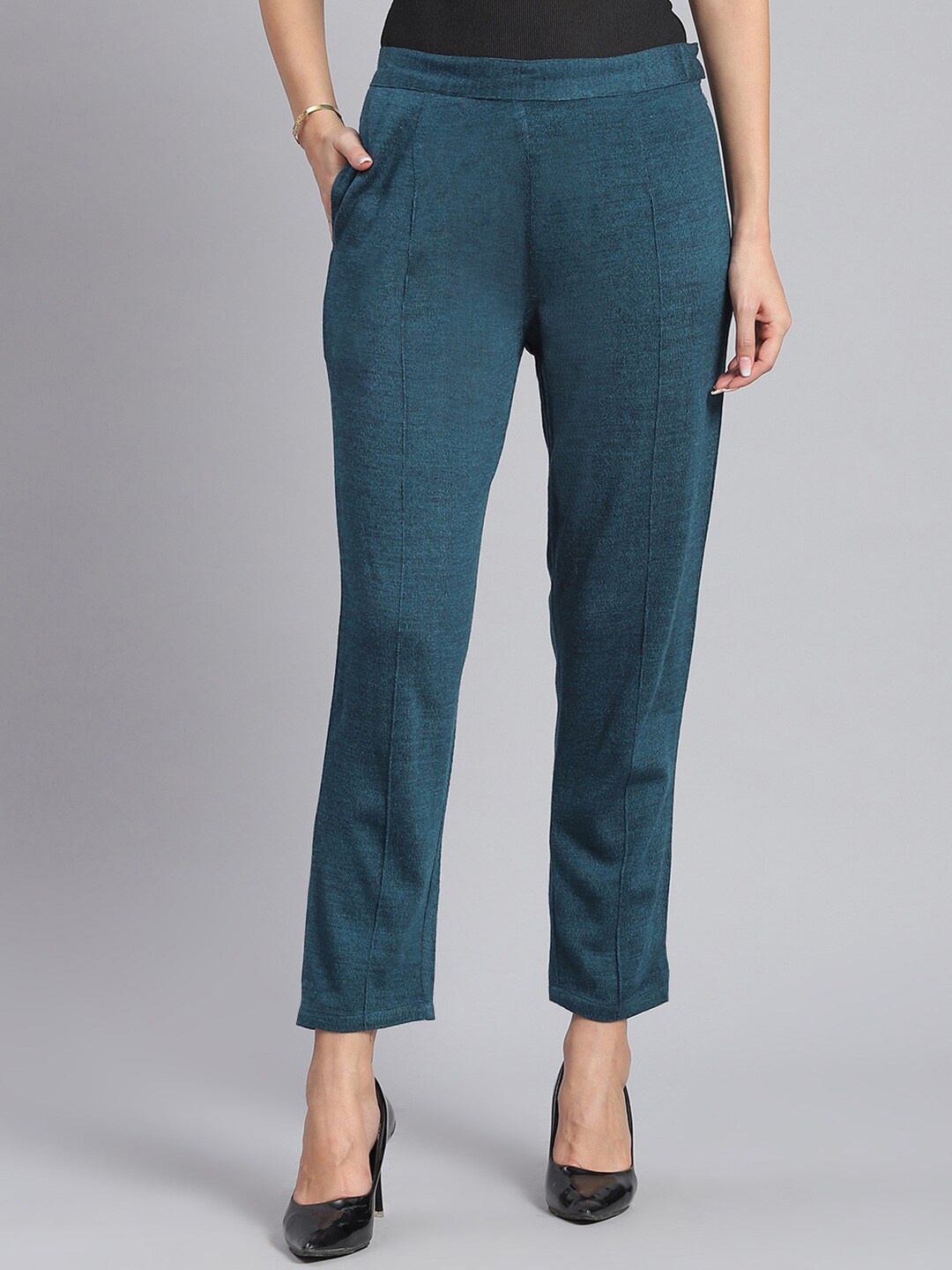 

Monte Carlo Women Teal Trousers