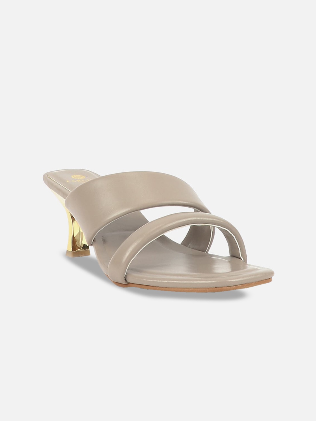 

Carlton London Two Strap Slim Heels, Grey