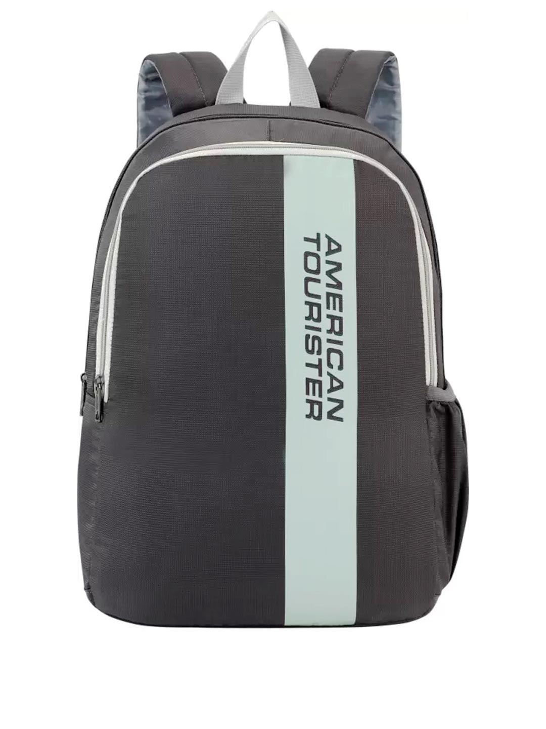 

AMERICAN TOURISTER Unisex Brand Logo Backpack, Grey