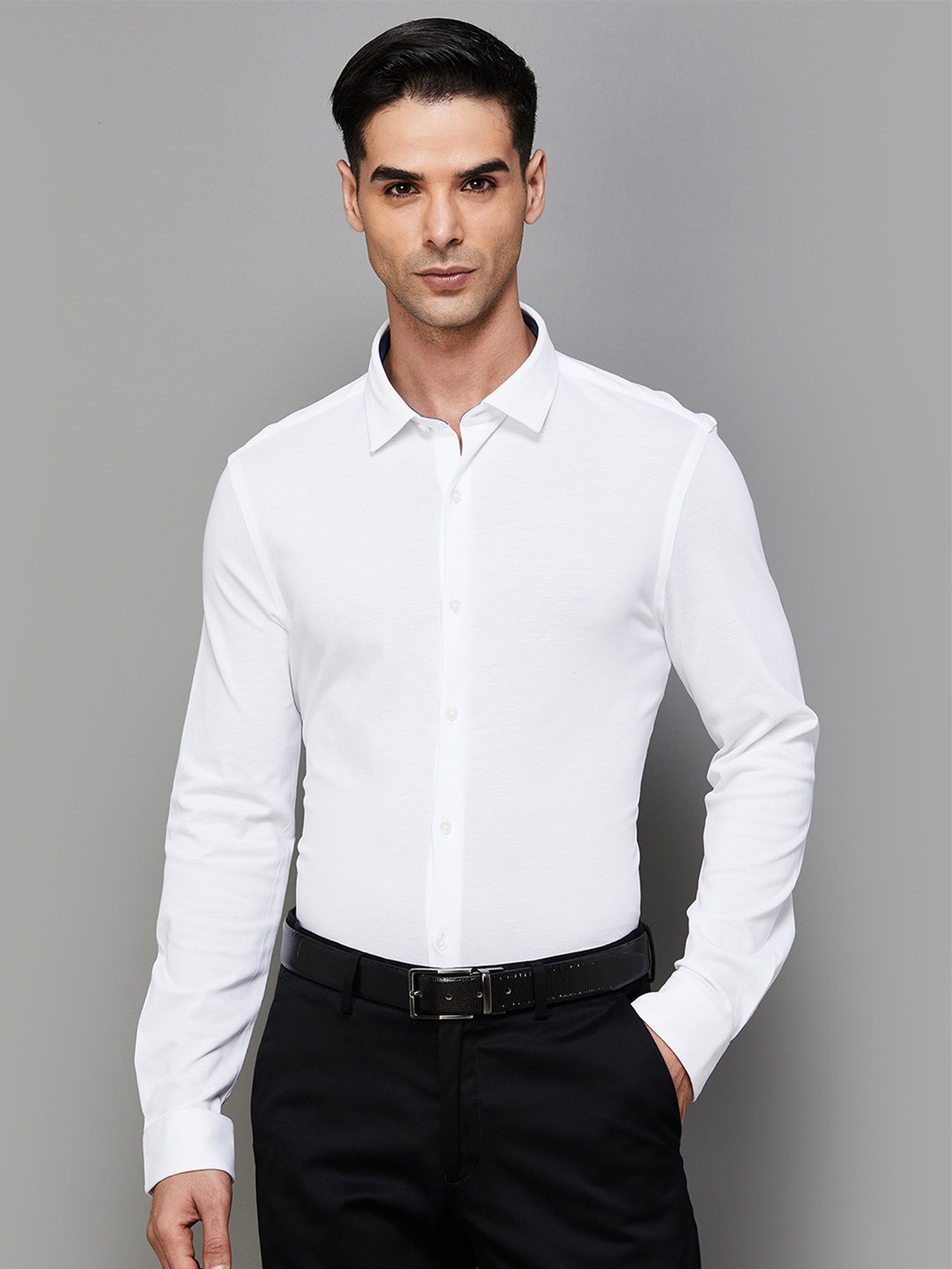 

CODE by Lifestyle Opaque Formal Shirt, White