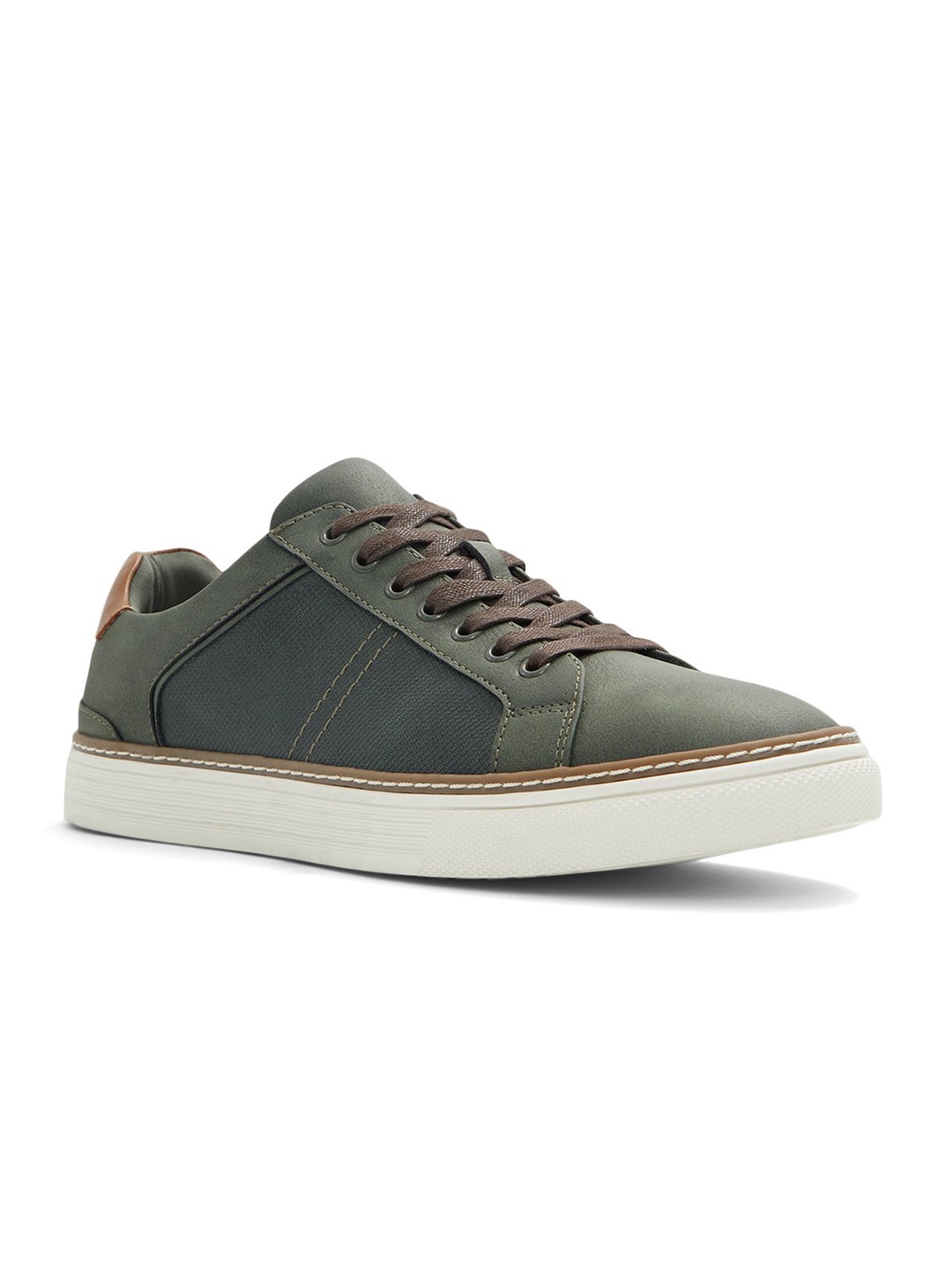 

Call It Spring Men Leather Sneakers, Olive