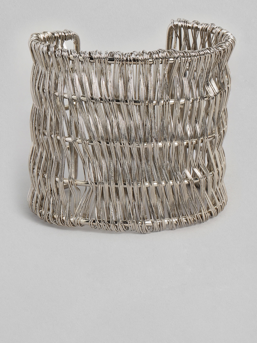 

Sangria Women Silver-Plated Cuff Bracelet