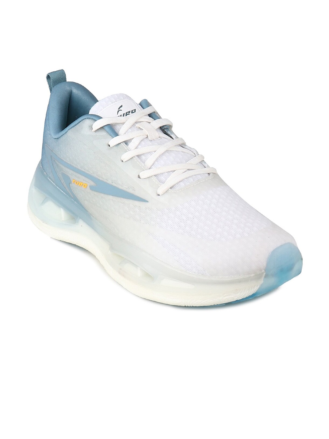 

FURO by Red Chief Men Mesh Flyknit Lightweight Running Shoes, White