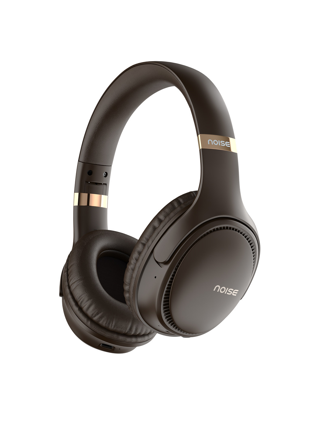 

NOISE Three Wireless Headphones with 70Hrs Playtime & Dual Pairing, Brown