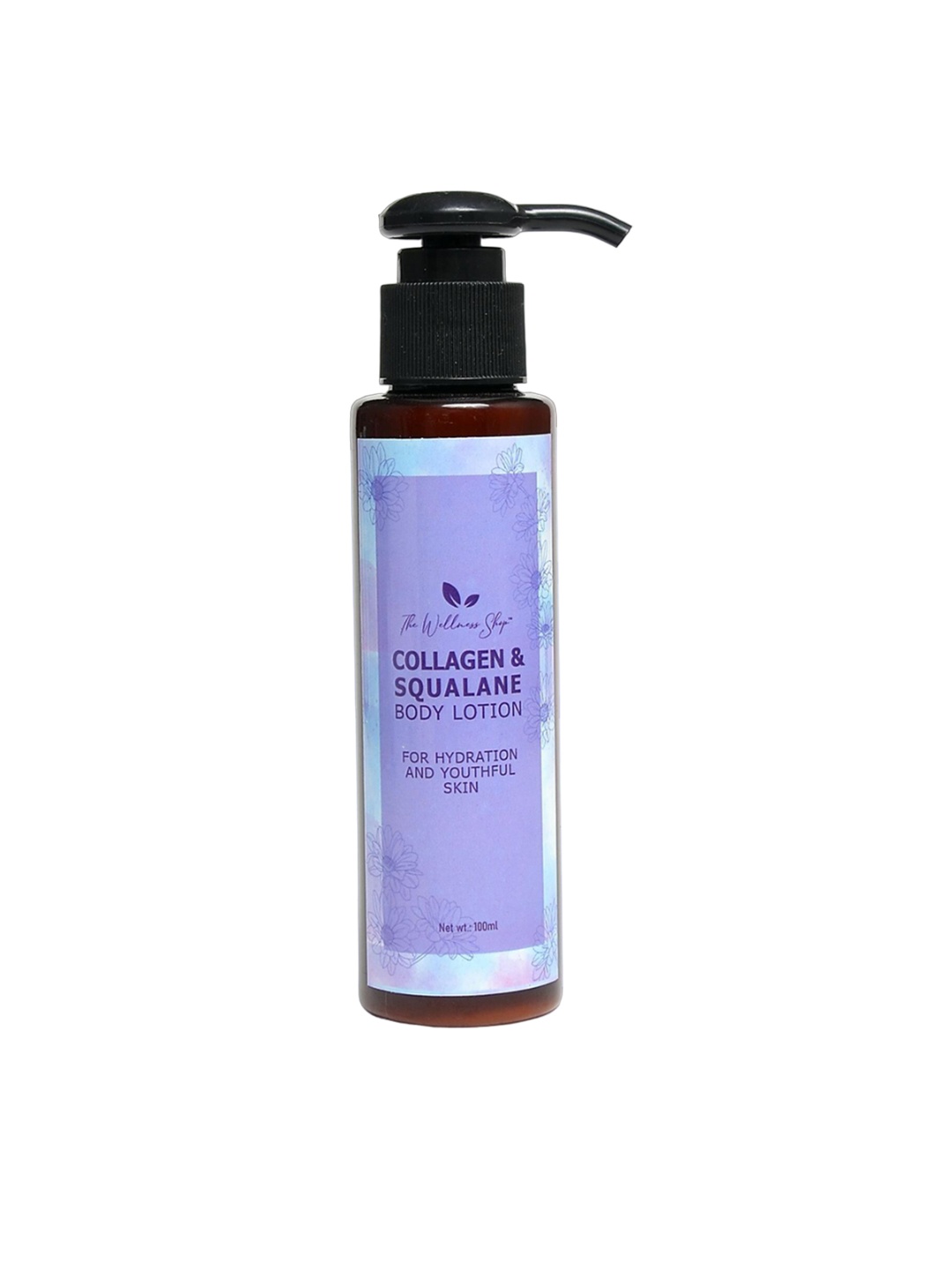 

The Wellness Shop Collagen & Squalane Body Lotion For Hydration And Youthful Skin - 100ml, Blue