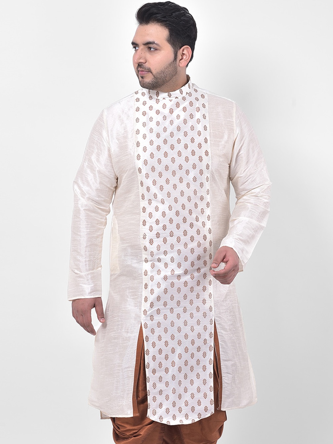 

Sztori Ethnic Motifs Printed Kurta, Off white