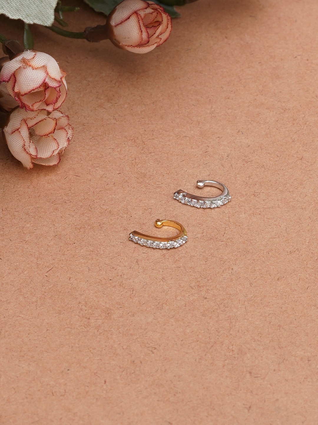 

Mali Fionna Set of 2 Gold Plated Stud Nosepin
