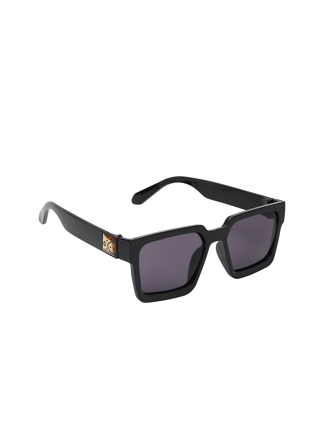 

ALIGATORR Unisex Lens & Square Sunglasses with UV Protected Lens ALGR_GRYBLK_JM, Grey