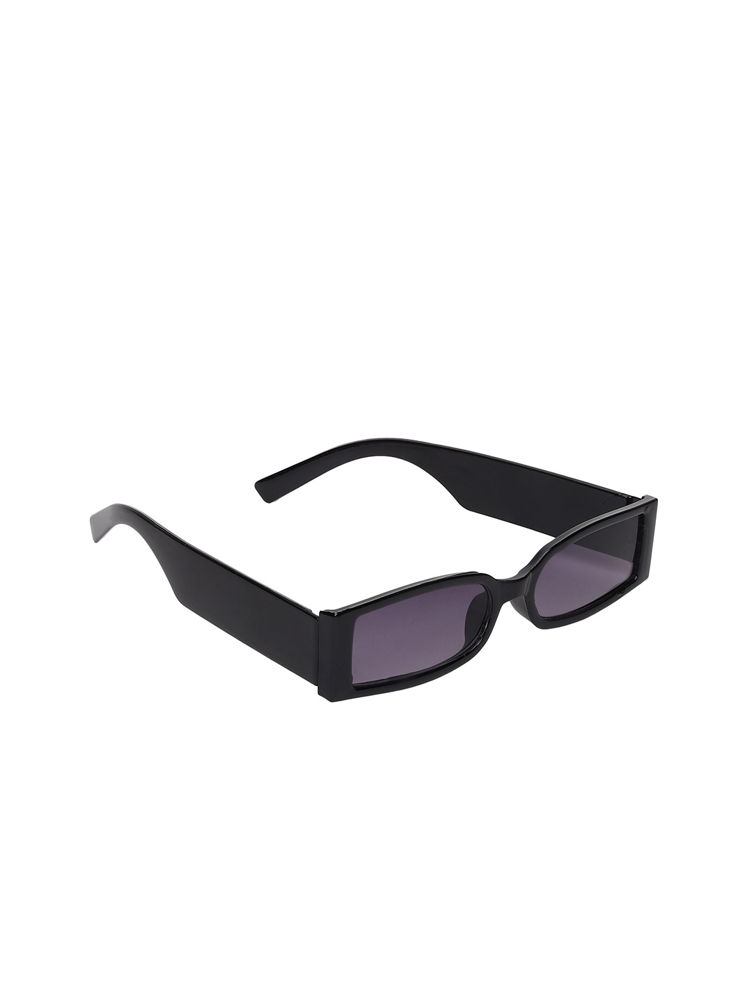 

ALIGATORR Unisex Square Sunglasses with UV Protected Lens, Black