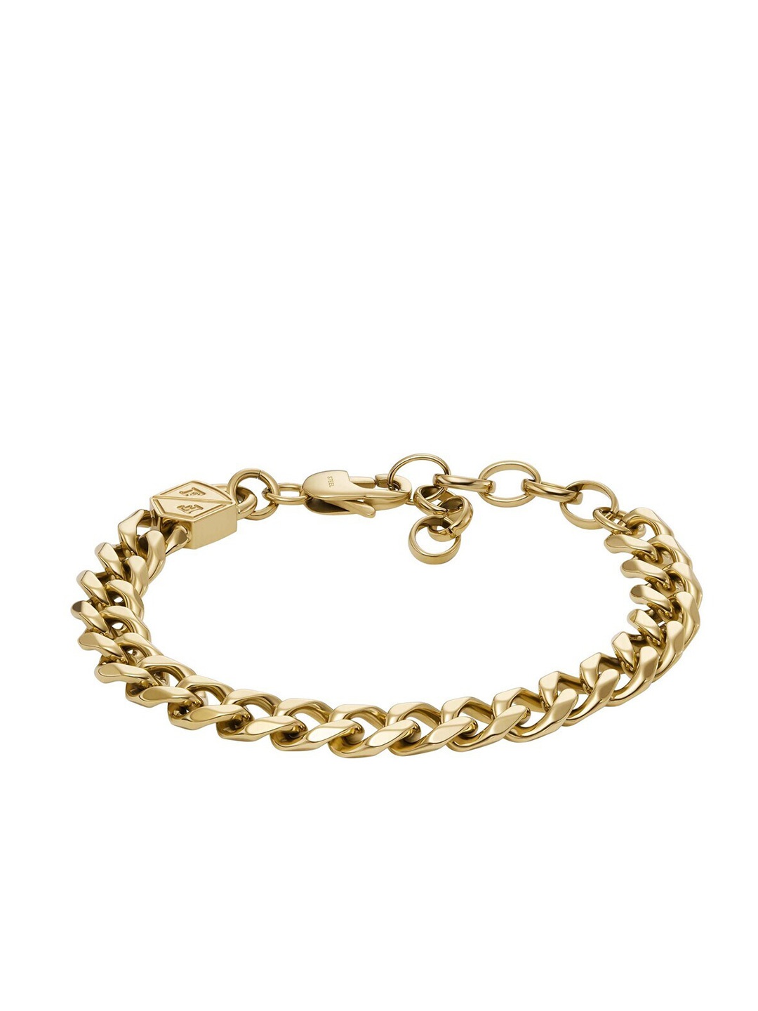 

Fossil Men Link Bracelet, Gold