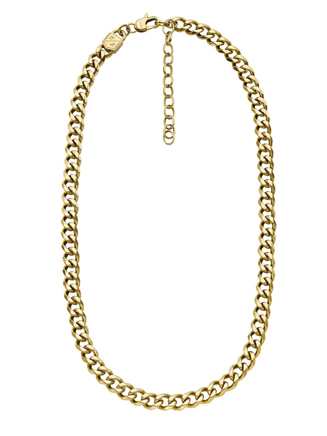 

Fossil Stainless Steel Minimal Necklace, Gold