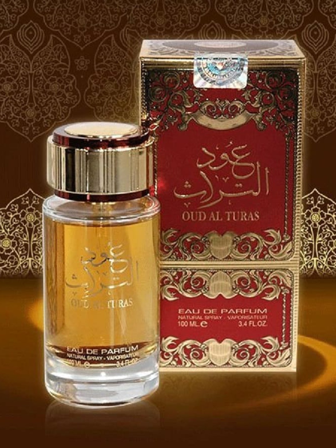 

Lattafa Oud Al Turas By Ard Al Zaafaran Eau De Parfum - 100ml, Red