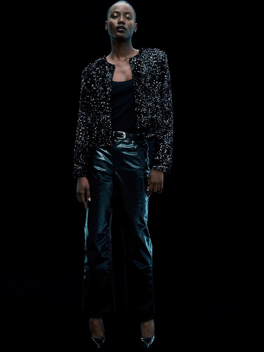 

H&M Short Jacket, Black