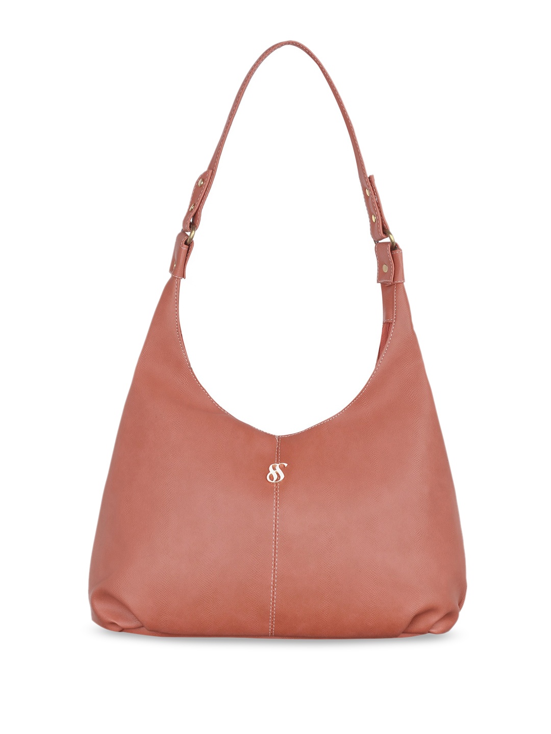 

Fostelo PU Structured Hobo Bag, Rose gold