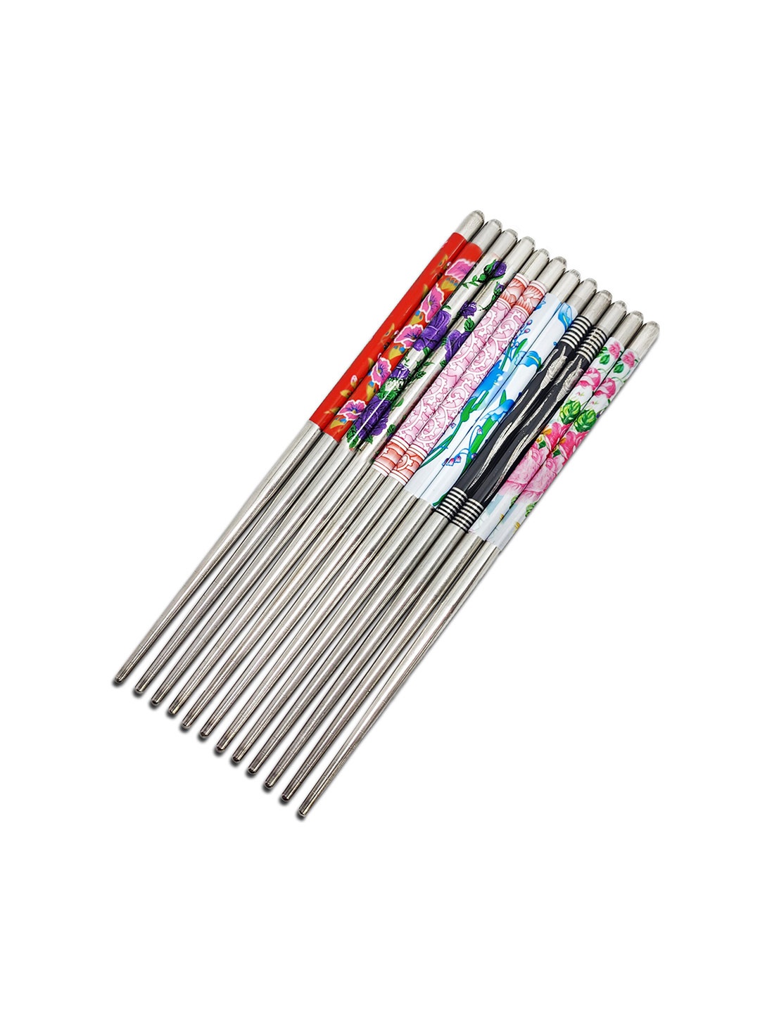 

Comet Busters Women Set of 6 Hairstick, Silver