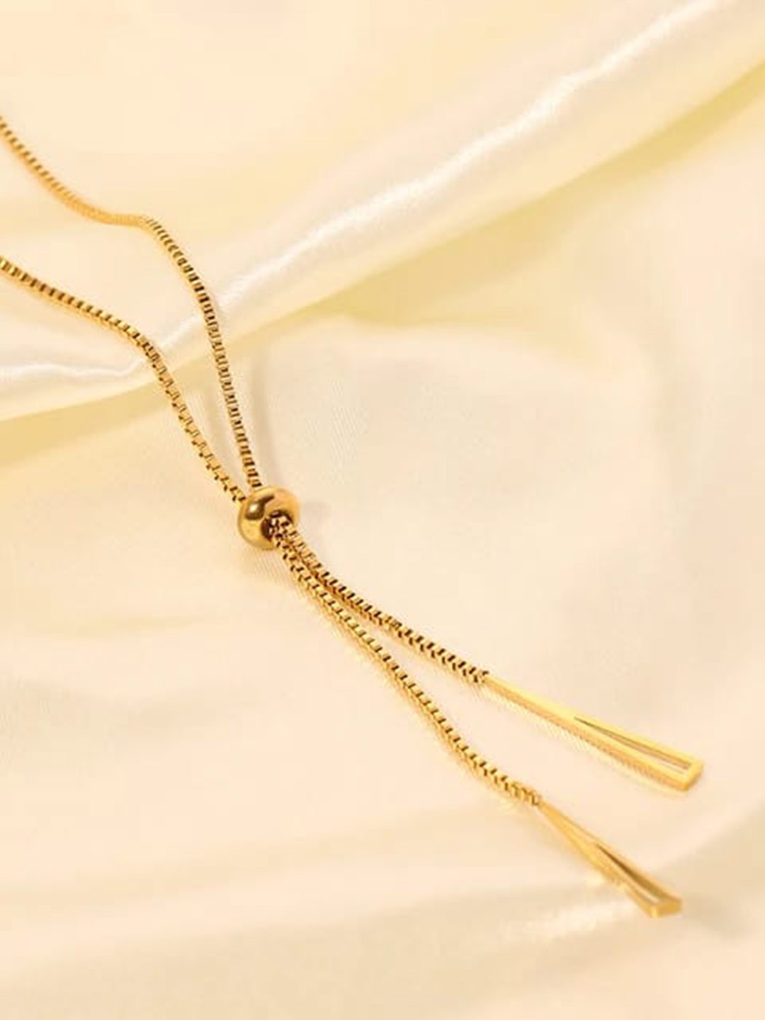 

KRYSTALZ Gold Plated Stainless Steel Chain