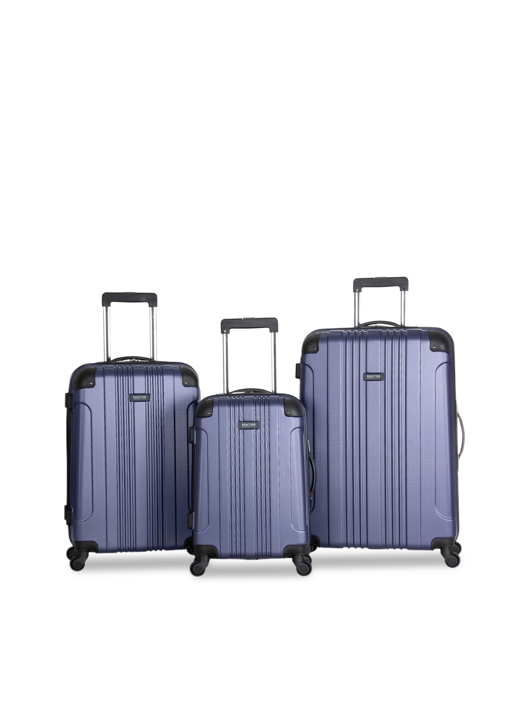 

Kenneth Cole Pack Of 3 Hard Side Trolley Bag 20", 24", and 28", Purple