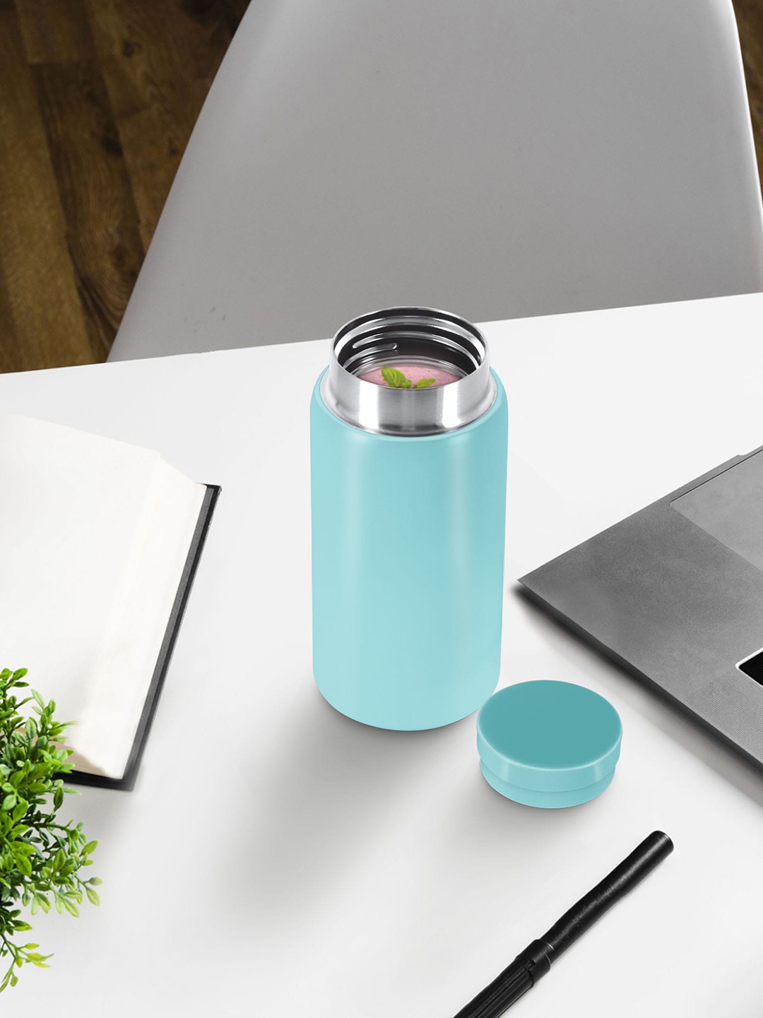

Milton Minimate 200 Blue Thermosteel Insulated Water Bottle 190 ml