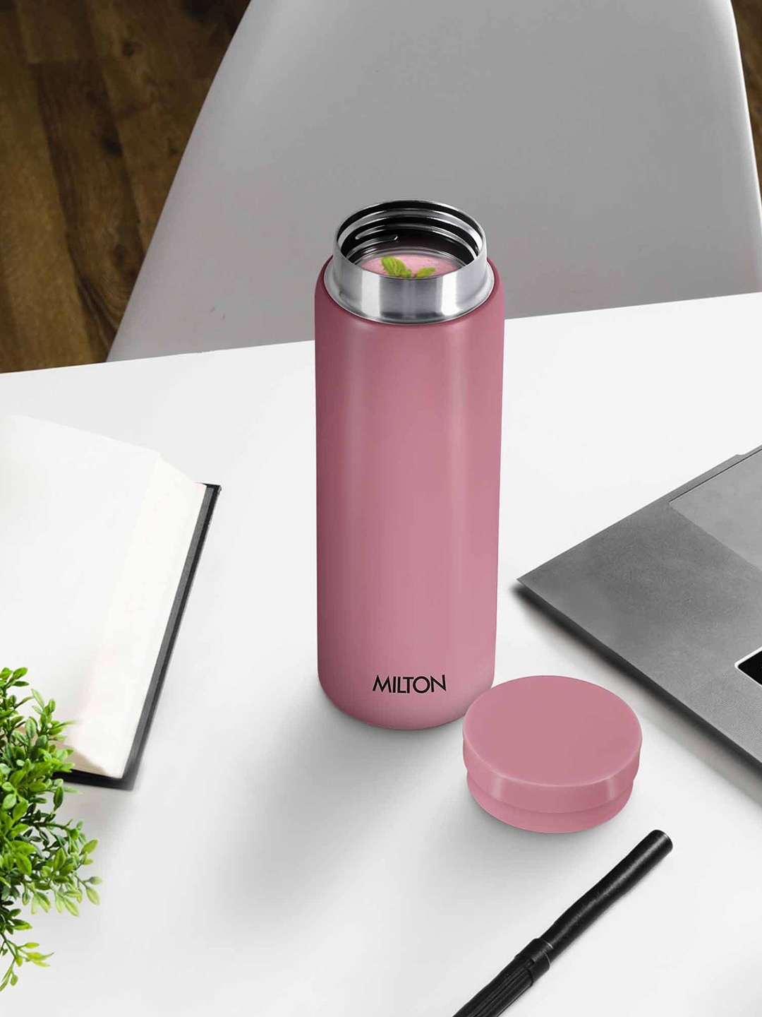 

Milton Minimate 260 Pink Thermosteel Insulated Water Bottle 260 ml