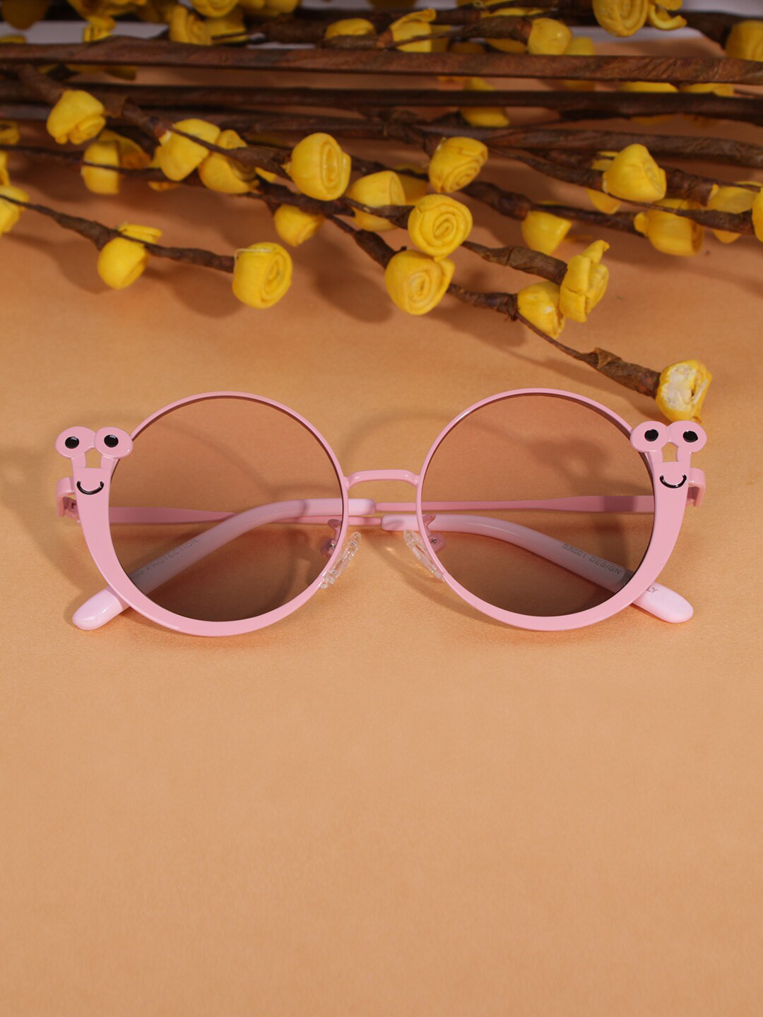 

DukieKooky Kids Round Sunglasses With UV Protected Lens DKSG417A, Pink