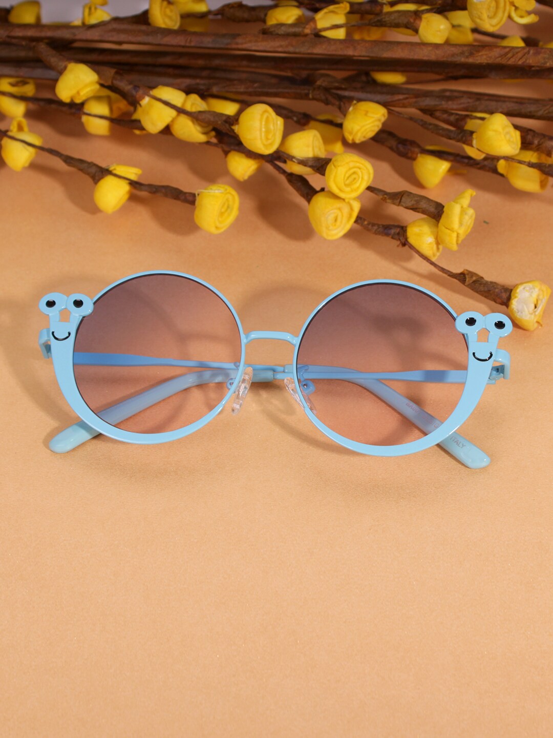 

DukieKooky Kids Round Sunglasses with UV Protected Lens DKSG417B, Blue