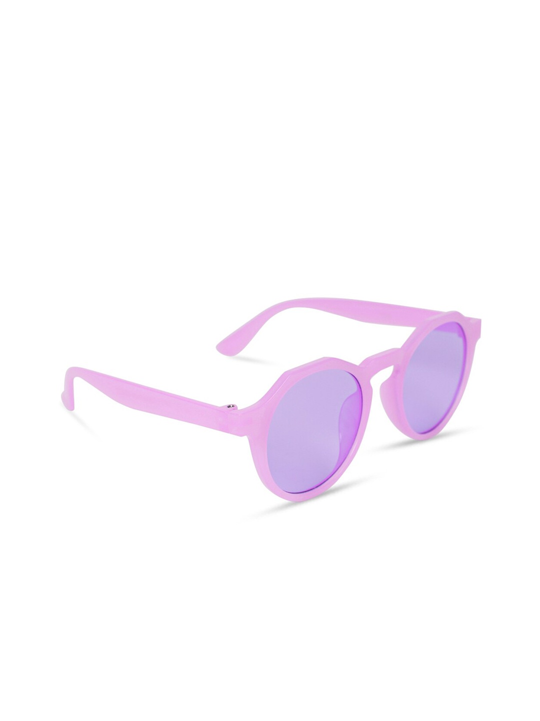 

DukieKooky Unisex Kids Blue Round Sunglasses with UV Protected Lens DKSG416I