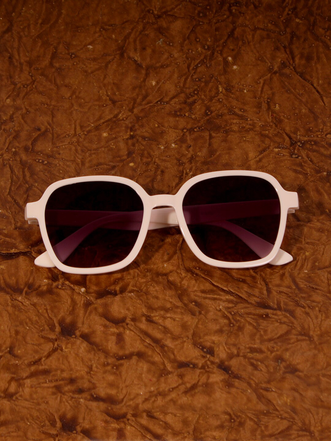 

DukieKooky Unisex Kids Lens & Square Sunglasses With UV Protected Lens DKSG411A, Purple