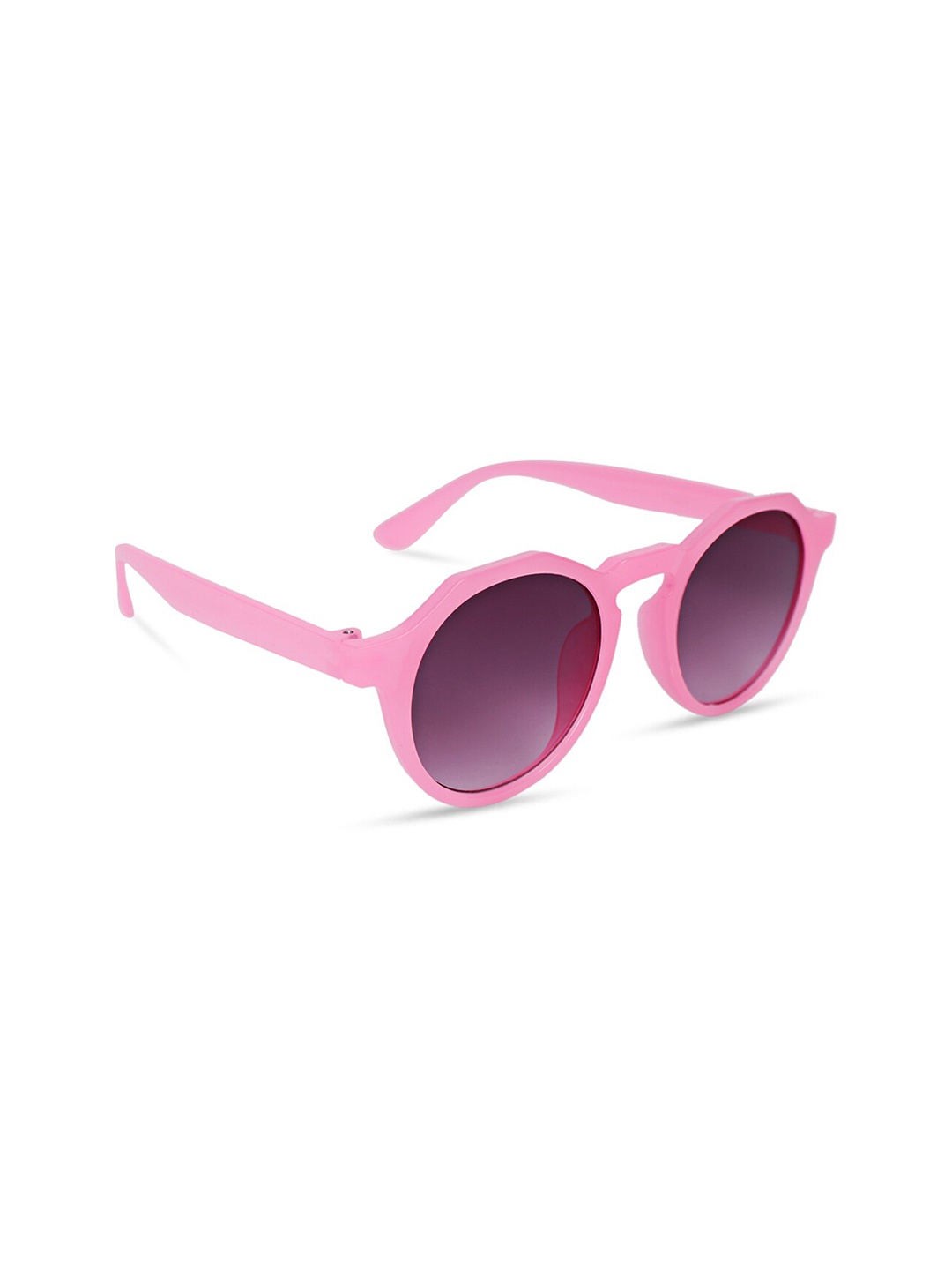 

DukieKooky Unisex Kids Lens & Round Sunglasses With UV Protected Lens DKSG416J, Pink