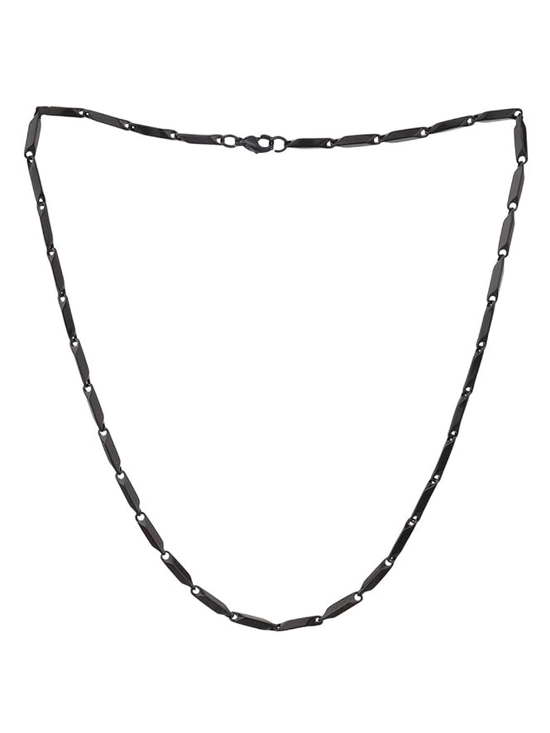 

KRYSTALZ Men Stainless Steel Chain, Black