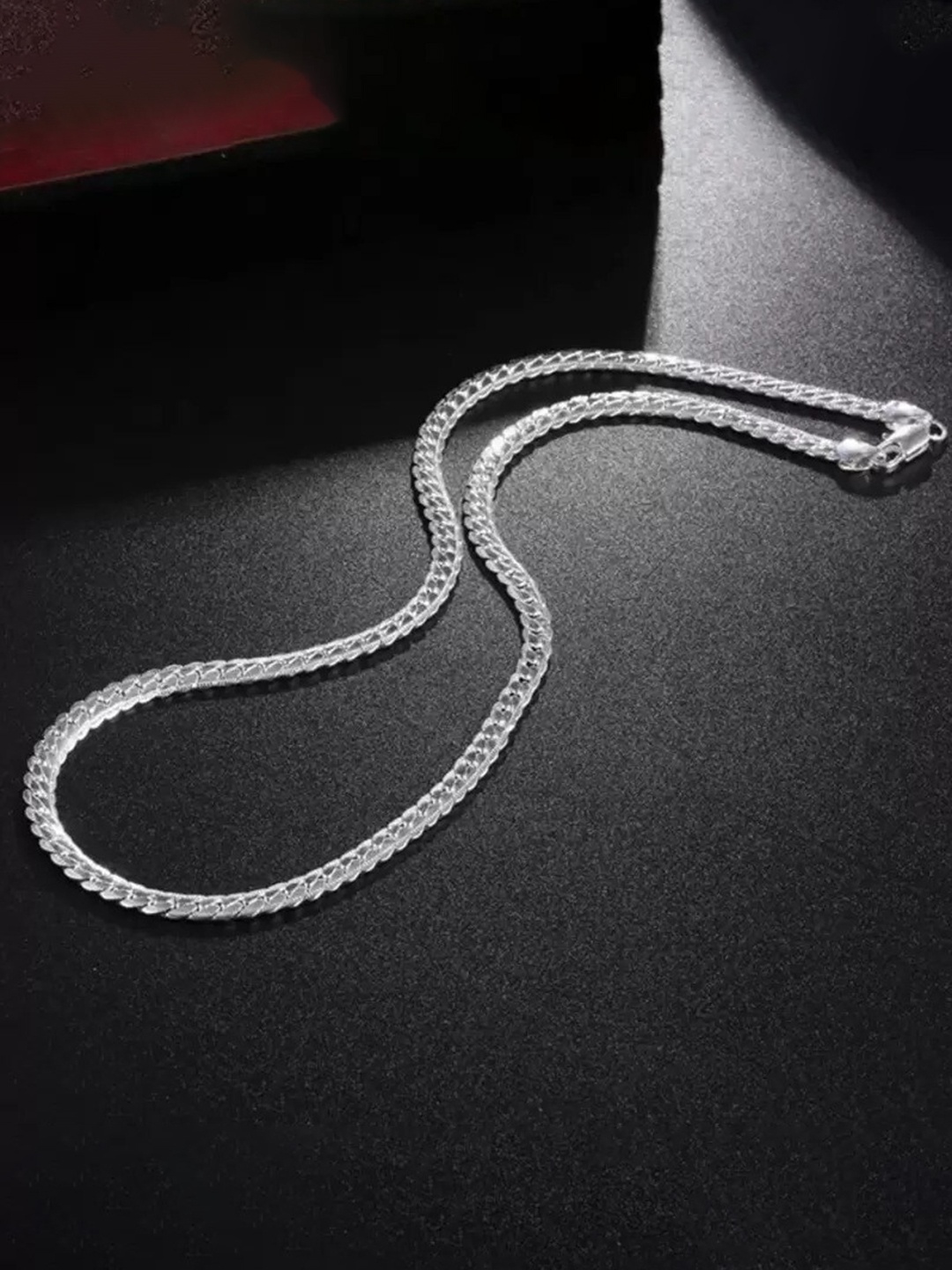 

KRYSTALZ Men Silver-Plated Chain